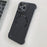 For iPhone 14 Pro Max Anti-Scratch Case Frameless PC Phone Back Cover Compatible with Magsafe - Black - 3