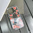For iPhone 15 Pro Max Phone Case Pattern Design Mirror Surface Acrylic+TPU Phone Cover - Red Flower - 4