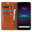 For Sony Xperia 1 VI Case Split Leather Wallet Card Slots Phone Cover Crazy Horse Texture - Light Brown - 2