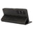 For Sony Xperia 1 VI Case PU Leather Wallet Stand Magnetic Closing Phone Cover - Black - 4