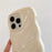 For iPhone 13 Pro Max Case Anti-Scratch TPU Phone Cover with Water Ripple Design - White - 3