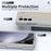 For Galaxy Z Fold6 5G Phone Case Skin-Touch Hard PC Shell with Stylus - Light Grey - 6