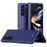 For Samsung Galaxy Z Fold6 5G Matte Case Skin-Touch Hard PC Phone Cover - Sapphire - 1