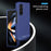 For Samsung Galaxy Z Fold6 5G Matte Case Skin-Touch Hard PC Phone Cover - Sapphire - 2