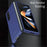 For Samsung Galaxy Z Fold6 5G Matte Case Skin-Touch Hard PC Phone Cover - Sapphire - 7
