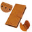 For Sony Xperia 10 VI Case Cowhide Texture Leather + TPU Phone Wallet Cover - Brown - 5