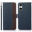 KHAZNEH For Sony Xperia 10 VI Case RFID Blocking Wallet Leather Flip Phone Cover - Blue - 1