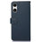 KHAZNEH For Sony Xperia 10 VI Case RFID Blocking Wallet Leather Flip Phone Cover - Blue - 7