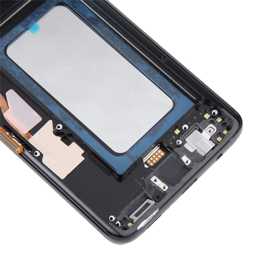For Samsung Galaxy S9+ G965 Grade C LCD Screen and Digitizer Assembly + Frame Part (TFT Technology) (Without Logo) - Black - 4