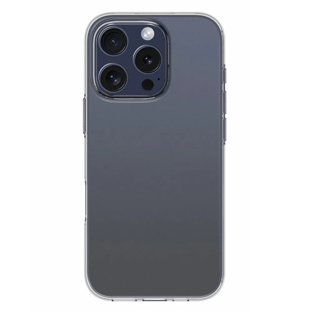 For iPhone 16 Pro Case Watermark-Free Anti-Scratch Clear TPU Phone Cover - 2