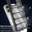 For iPhone 13 Pro Case Heat Dissipation PC+TPU Matte Phone Cover - Black - 6