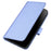 YX0070 For iPhone 15 Plus Case Carbon Fiber Texture Full Protection Leather Wallet Phone Cover - Light Purple - 5