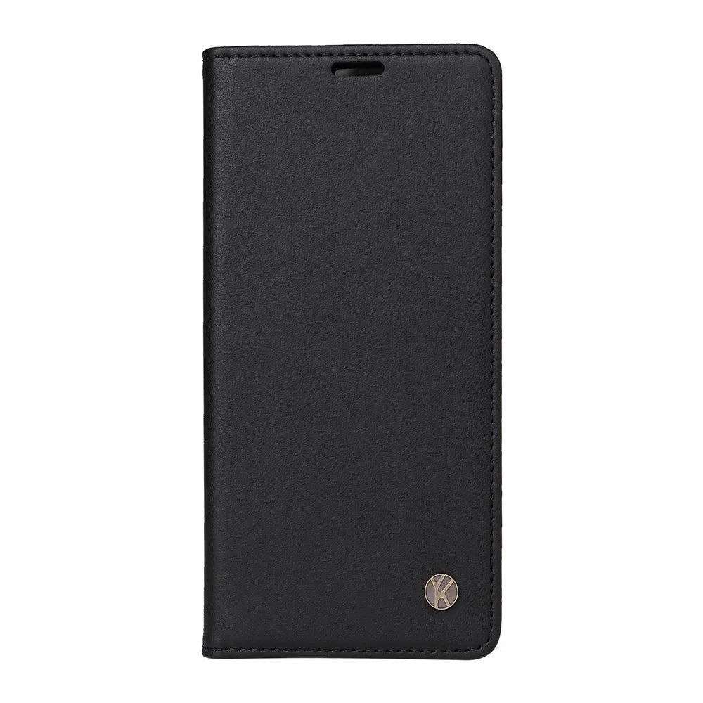 YIKATU YK-001 For iPhone 17e / 16e Case Stand Wallet PU Leather Phone Cover - Black - 7