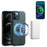 DENIOR A11 For iPhone 12 Pro Max Case Retro PU+PC+TPU Phone Cover Compatible with MagSafe - Blue - 2