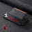 DENIOR D13 For iPhone 14 Plus Magnetic Leather+TPU+PC Bump Proof Phone Cover with Card Bag - Black - 7