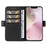 YIKATU YK-003 For iPhone 17e / 16e Case Leather Wallet Phone Cover Mobile Accessories   - Black - 2