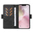 YIKATU YK-005 For iPhone 17e / 16e Case Skin-Touch Leather Stand Card Slots Phone Cover - Black - 2