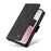 YIKATU YK-005 For iPhone 17e / 16e Case Skin-Touch Leather Stand Card Slots Phone Cover - Black - 5