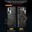 For Samsung Galaxy A35 5G Case Kickstand Armor TPU+PC Camera Protection Phone Cover - Black - 6