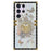 For Samsung Galaxy S24 Ultra Cell Phone Cases Rhinestone Decor Butterfly Pattern TPU+PC Cover - White - 1