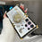 For Samsung Galaxy S24 Ultra Cell Phone Cases Rhinestone Decor Butterfly Pattern TPU+PC Cover - White - 4