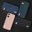 ABEEL For Sony Xperia 10 VI Case Cowhide Leather Litchi Texture Back Phone Cover - Blue - 3
