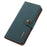 KHAZNEH For Sony Xperia 1 VI Case Wallet RFID Blocking Genuine Cow Leather Phone Cover - Green - 6