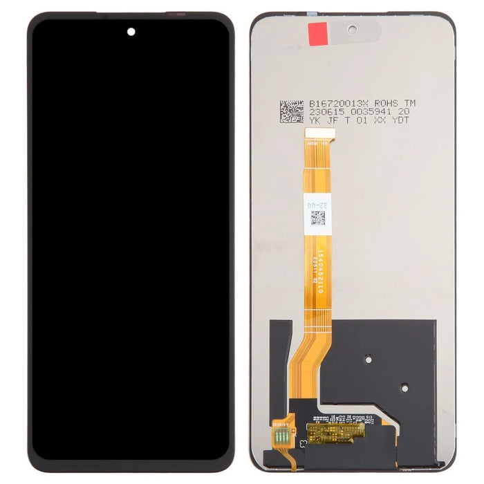 For Realme C67 4G / 12 5G / 12X 5G (India) / Narzo 70x 5G Grade B LCD Screen and Digitizer Assembly Replacement Part (Without Logo) - 1