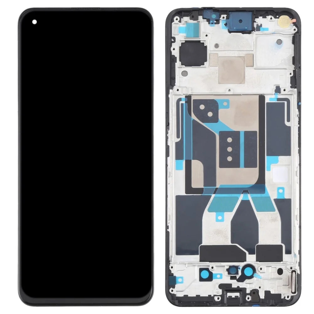 For Realme GT Neo2T Grade C LCD Screen and Digitizer Assembly + Frame Part (TFT Technology) (Without Logo) - 1