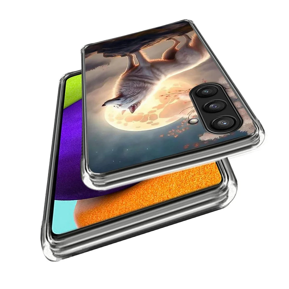 For Samsung Galaxy A54 5G Case Soft TPU Protective Phone Cover Pattern Printing - Style A - 2
