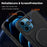 For iPhone 12 Pro Max Case with Ring Kickstand Compatible with MagSafe PU Leather Back Cover - Black - 7