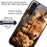 For Samsung Galaxy A34 5G   Case Drop-Proof TPU+Tempered Glass Cell Phone Cover - Lions - 2