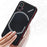 For Nothing Phone (2a) Metal Frame Bumper Case Minimalist Phone Cover with Camera Lens Guard - Black / Red - 7