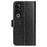 For OnePlus Ace 3V 5G Leather Case Wallet Crazy Horse Texture Folio Flip Phone Cover - Black - 7