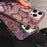 For iPhone 15 Pro Cell Phone Cases IMD Feather Pattern Anti-Scratch PC+TPU Phone Back Cover - Style A - 5