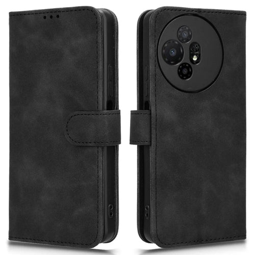 For TCL 50 XL 5G Case 2 Card Slots Wallet PU Leather Magnetic Absorption Phone Cover - Black - 1