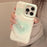 For iPhone 14 Pro Case TPU Love Heart Pattern Phone Cover - White - 5