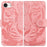 For iPhone 17e / 16e Case Wallet Style Tiger Pattern PU Leather Phone Cover - Pink - 1