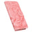 For iPhone 17e / 16e Case Wallet Style Tiger Pattern PU Leather Phone Cover - Pink - 5