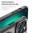 For iPhone 15 Pro Magnetic Case Compatible with MagSafe TPU+PC Phone Cover - Black - 3