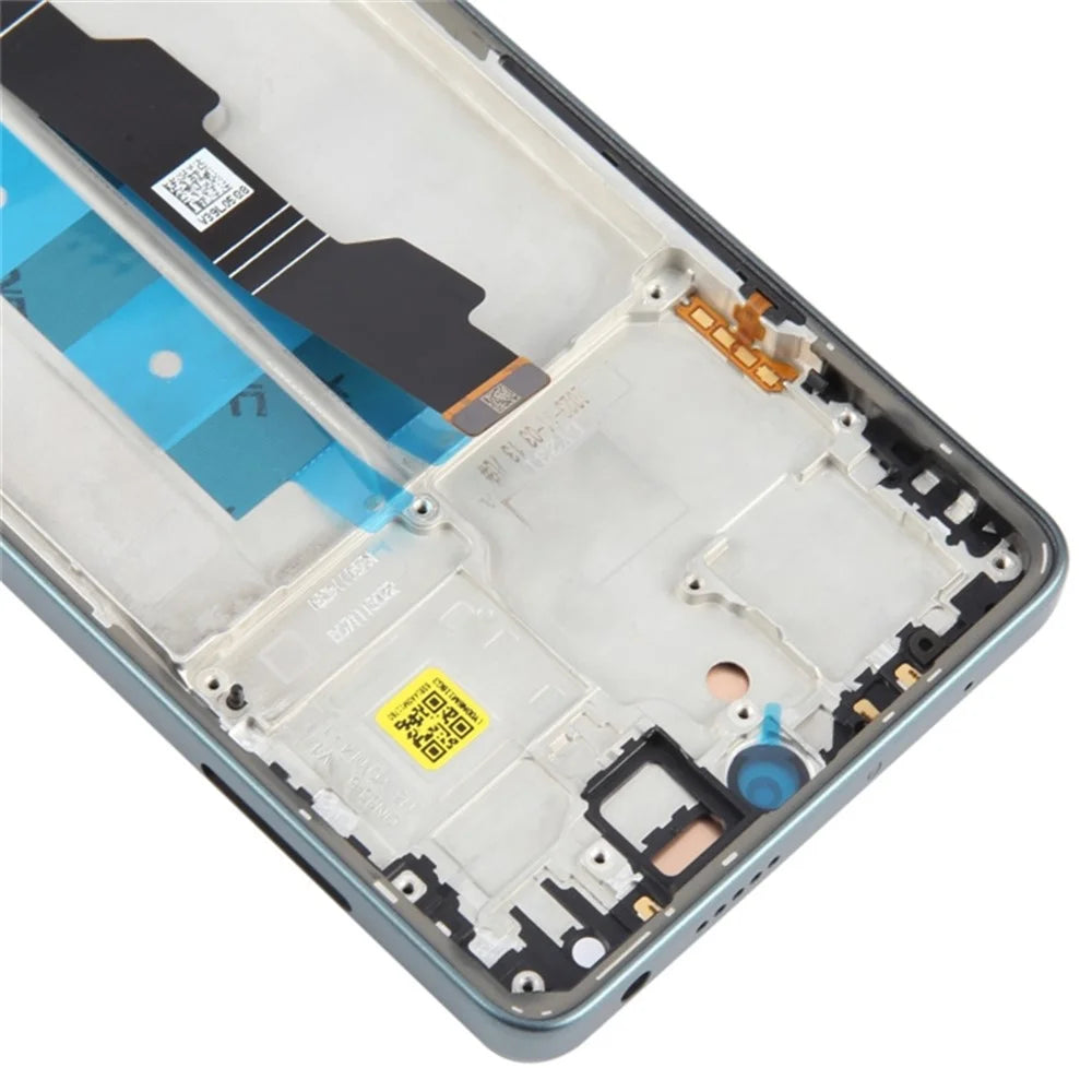 For Xiaomi Redmi Note 13 Pro 4G / Poco M6 Pro 4G OEM Grade S AMOLED Screen and Digitizer Assembly + Frame (Without Logo) - Green - 5