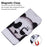 For Samsung Galaxy Xcover7 Case PU Leather Pattern Magnetic Clasp Stand Function Phone Cover - Panda - 4