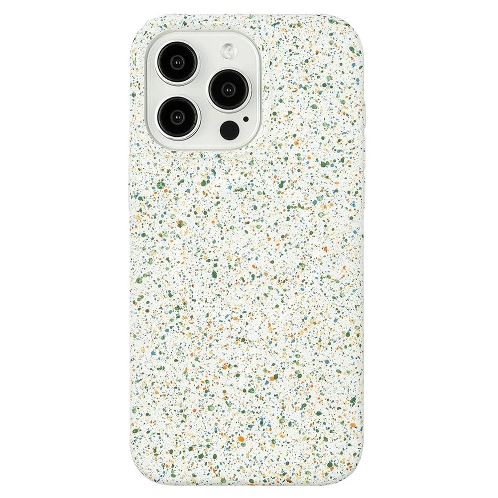 For iPhone 13 Pro Cases Colorful Frosted Hard PC Phone Cover Compatible with MagSafe - White - 2