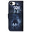 For iPhone 17e / 16e Wallet Phone Case Pattern Print Anti-Drop PU Leather Flip Cover - Dog and Wolf - 7