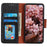 For iPhone 16 Plus Case Nappa Texture Split Leather Wallet Folio Flip Phone Cover - Black - 2