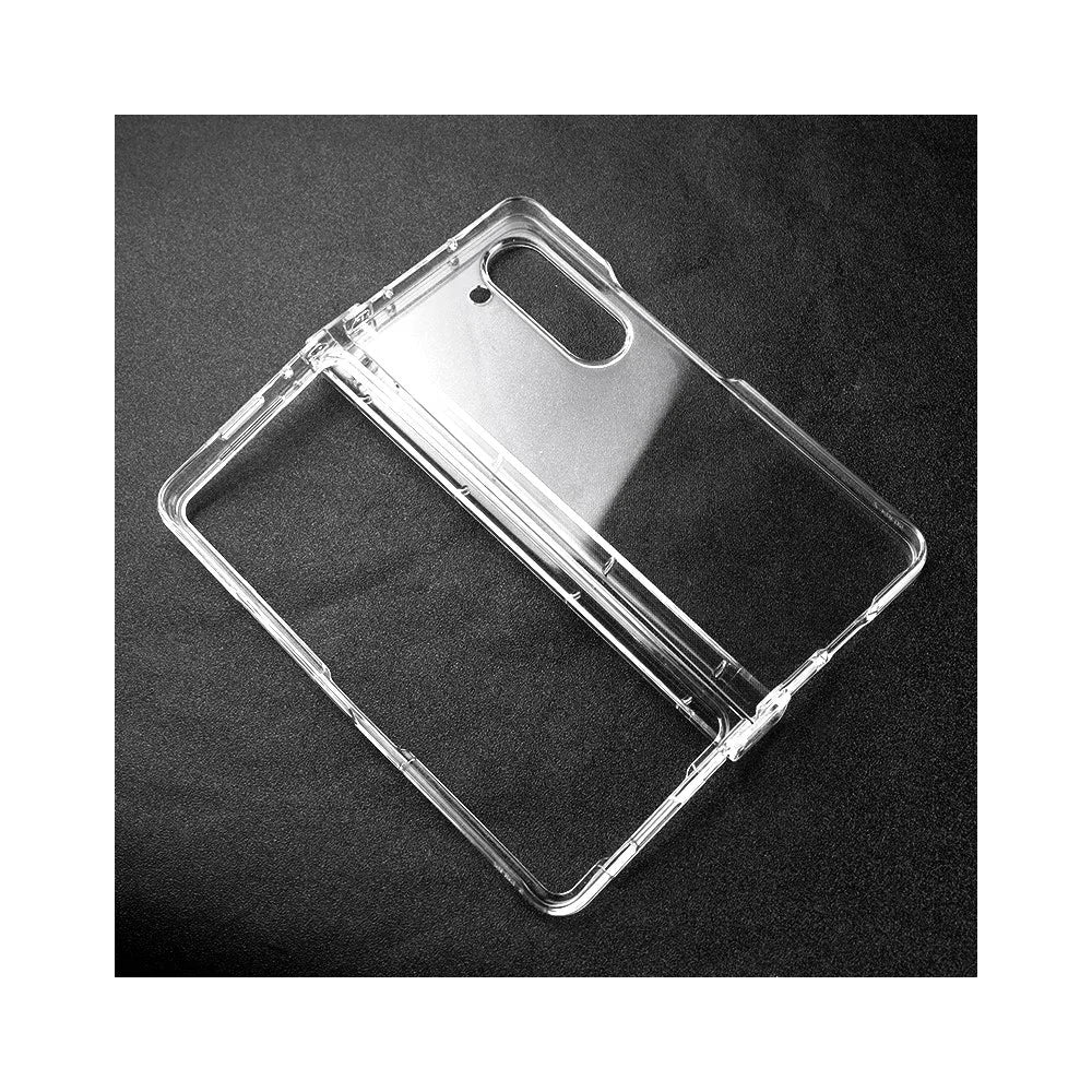 For Samsung Galaxy Z Fold6 5G Clear Case 3-Piece Hard PC Anti-Scratch Phone Cover - 2