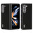 ABEEL For Samsung Galaxy Z Fold6 5G Phone Case Carbon Fiber Texture Protective Shell - Black - 1