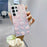 For Samsung Galaxy S23 Ultra Case Laser Effect Pattern Soft TPU Phone Cover - Heart and Bowknot - 2