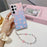 For Samsung Galaxy S23 Ultra Case Laser Effect Pattern Soft TPU Phone Cover - Heart and Bowknot - 3