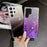 For Samsung Galaxy S23 Ultra Case Seashell Pattern TPU Shiny Phone Cover with Chain - Blue - 4
